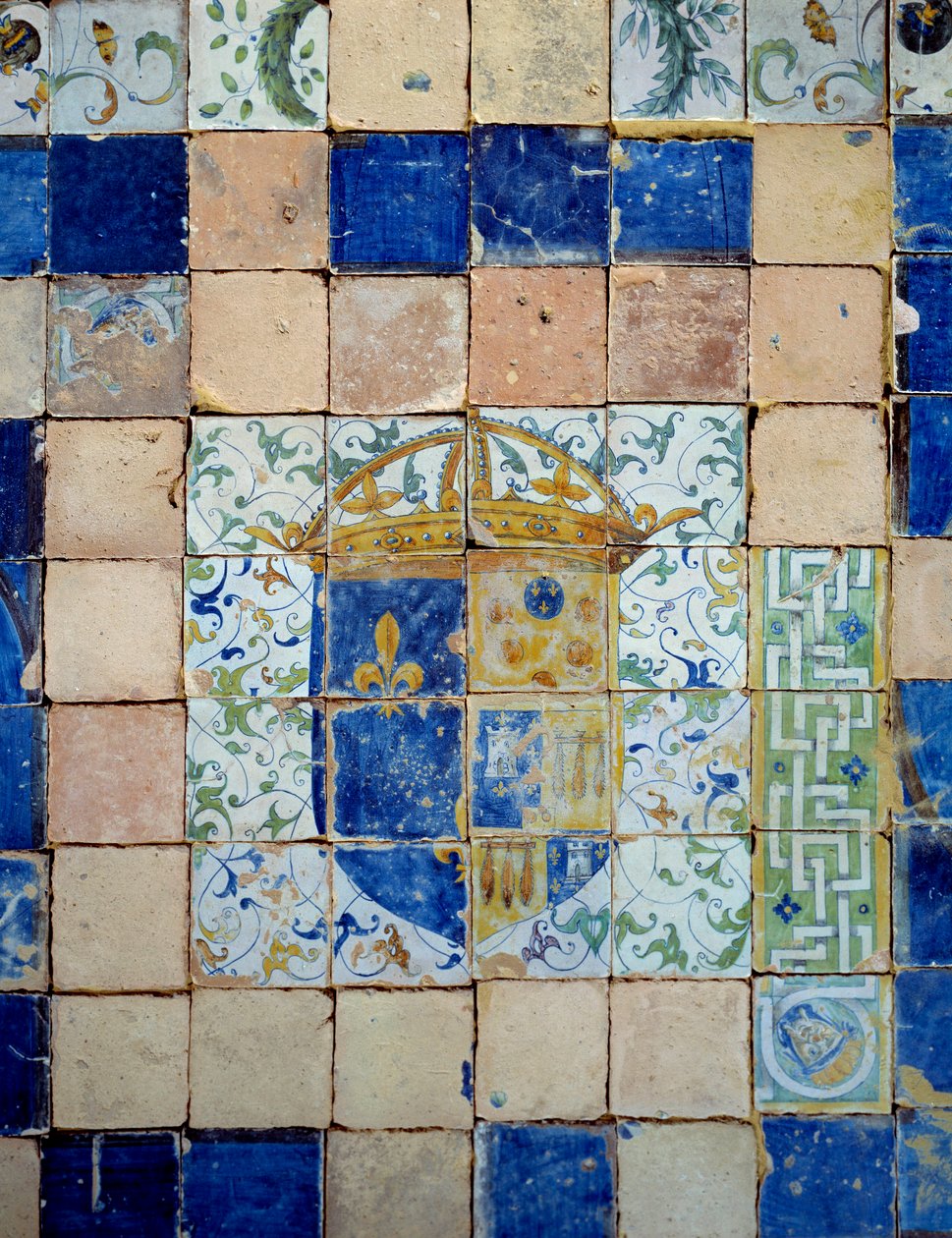 Masseot Abaquesnen (noin 1526-1564) keraamiset laatat Chateau d