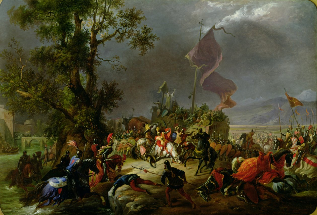 Legnanon taistelu 1176, 1831 tekijältä Massimo Taparelli d