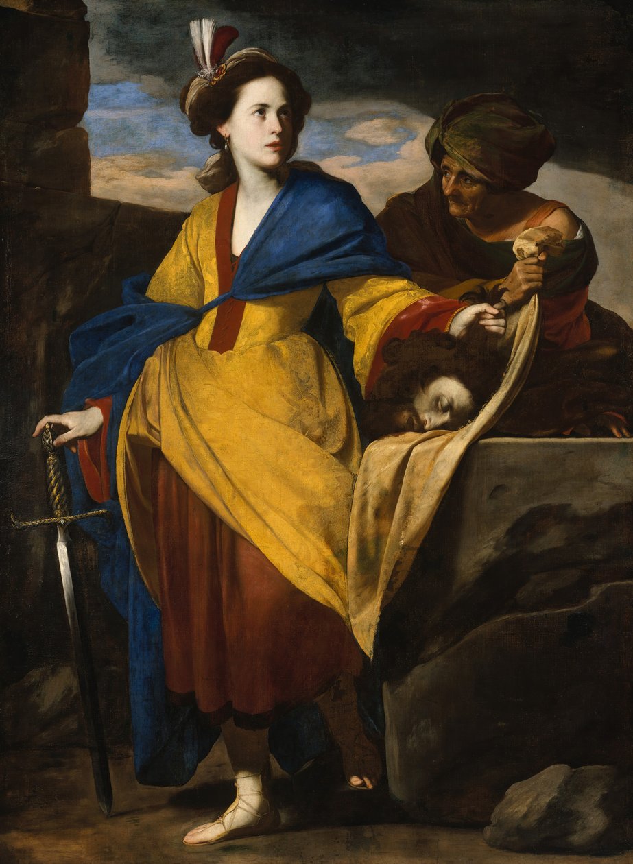 Judith Holofernesin pään kanssa, n. 1640. tekijältä Massimo Stanzione