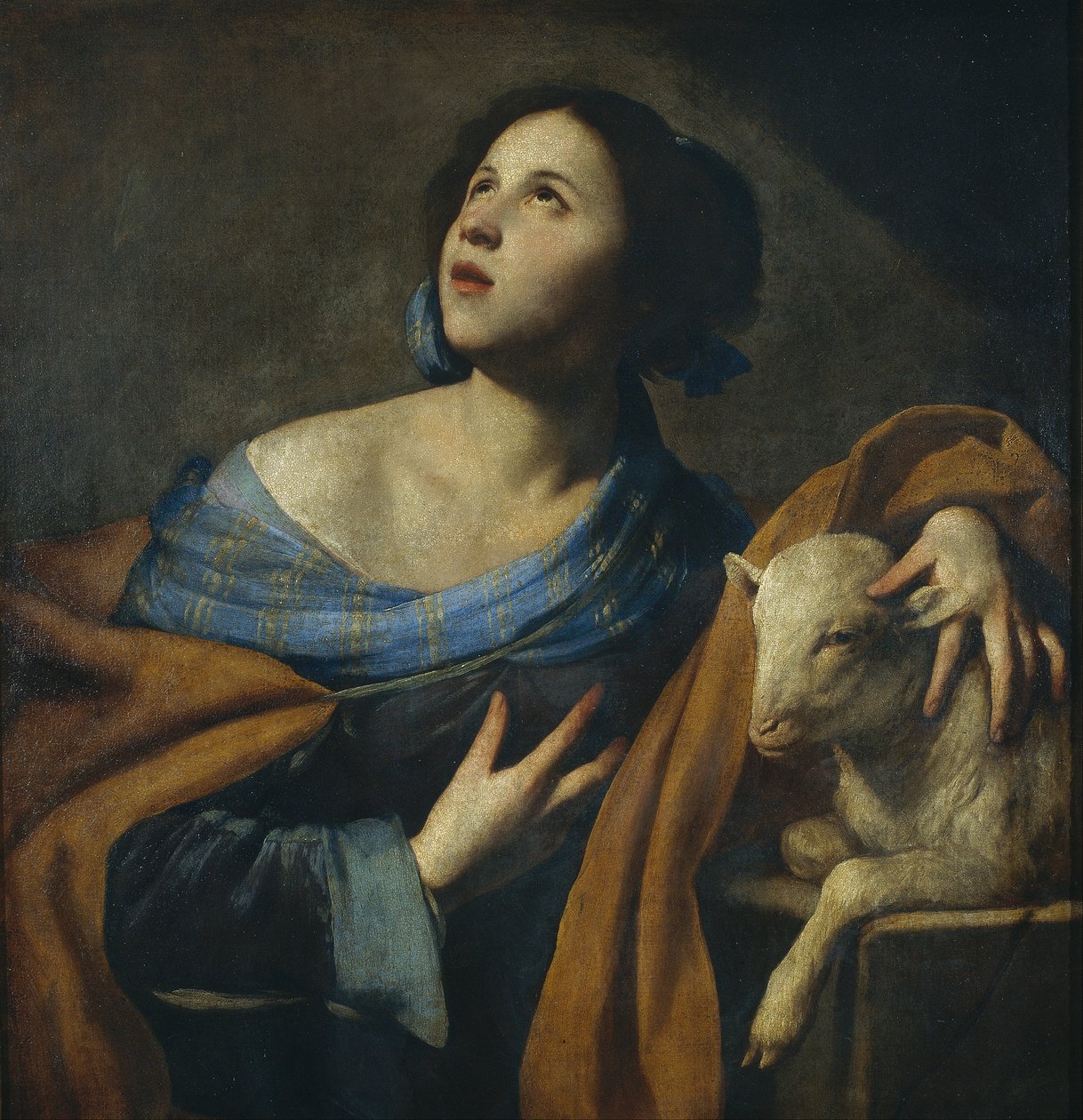 Saint Agnes tekijältä Massimo Stanzione