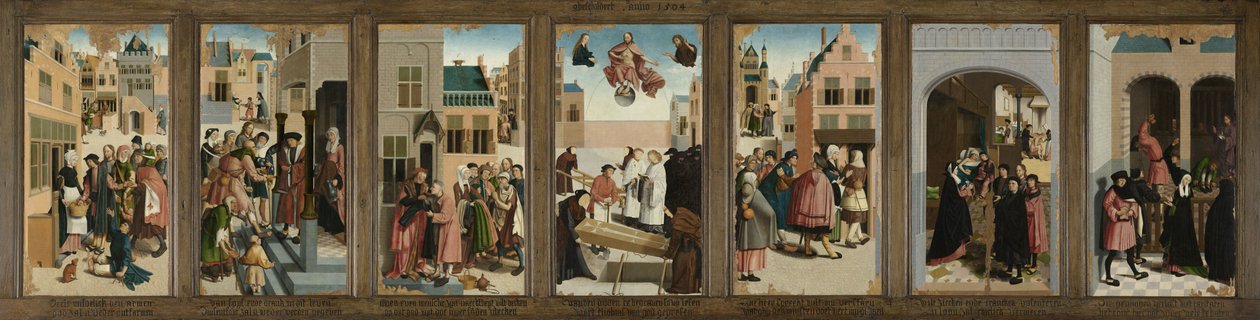 Armon seitsemän teosta, 1504 tekijältä Master of Alkmaar