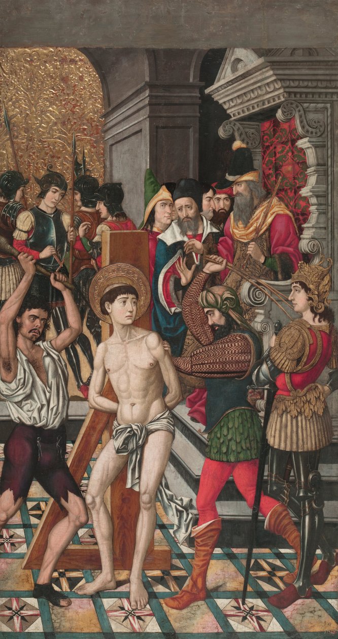 Saint Vincentin liputus tekijältä Master of Castelsardo