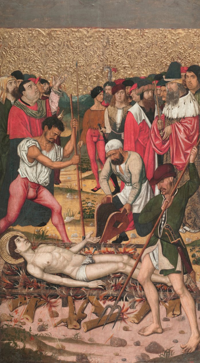Saint Vincent Gridironilla tekijältä Master of Castelsardo