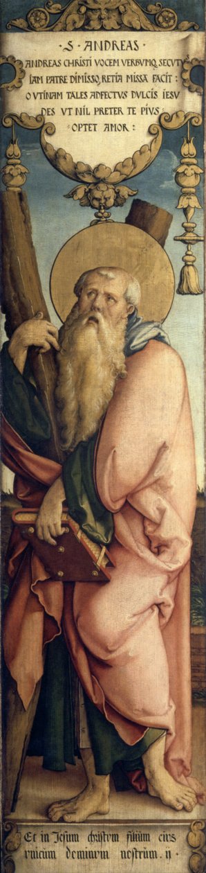 Hochaltar Sankt Martin Standflügel-rechts tekijältä Master of Messkirch
