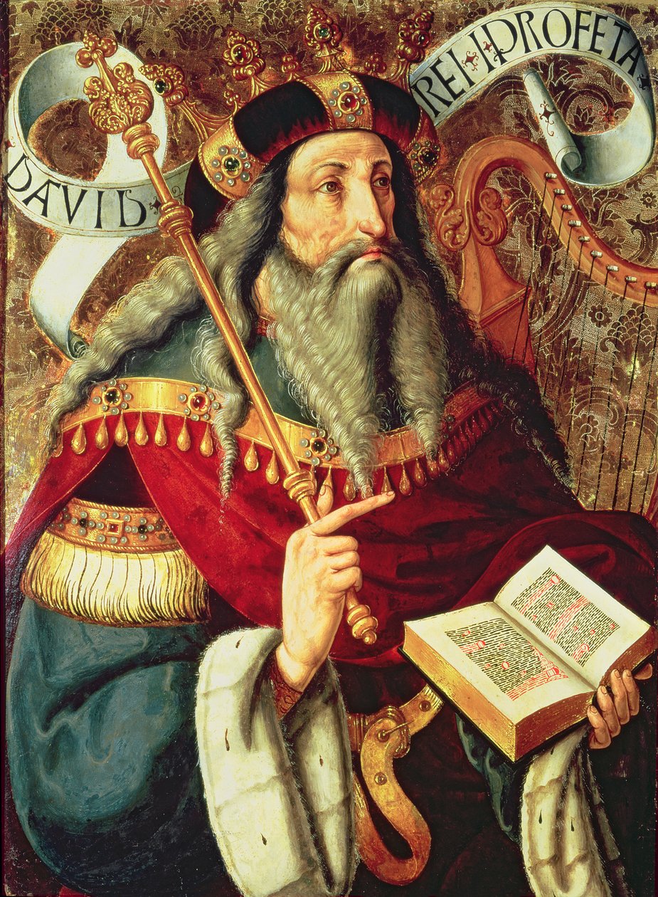 Profeetta Daavid tekijältä Master of Riofrio
