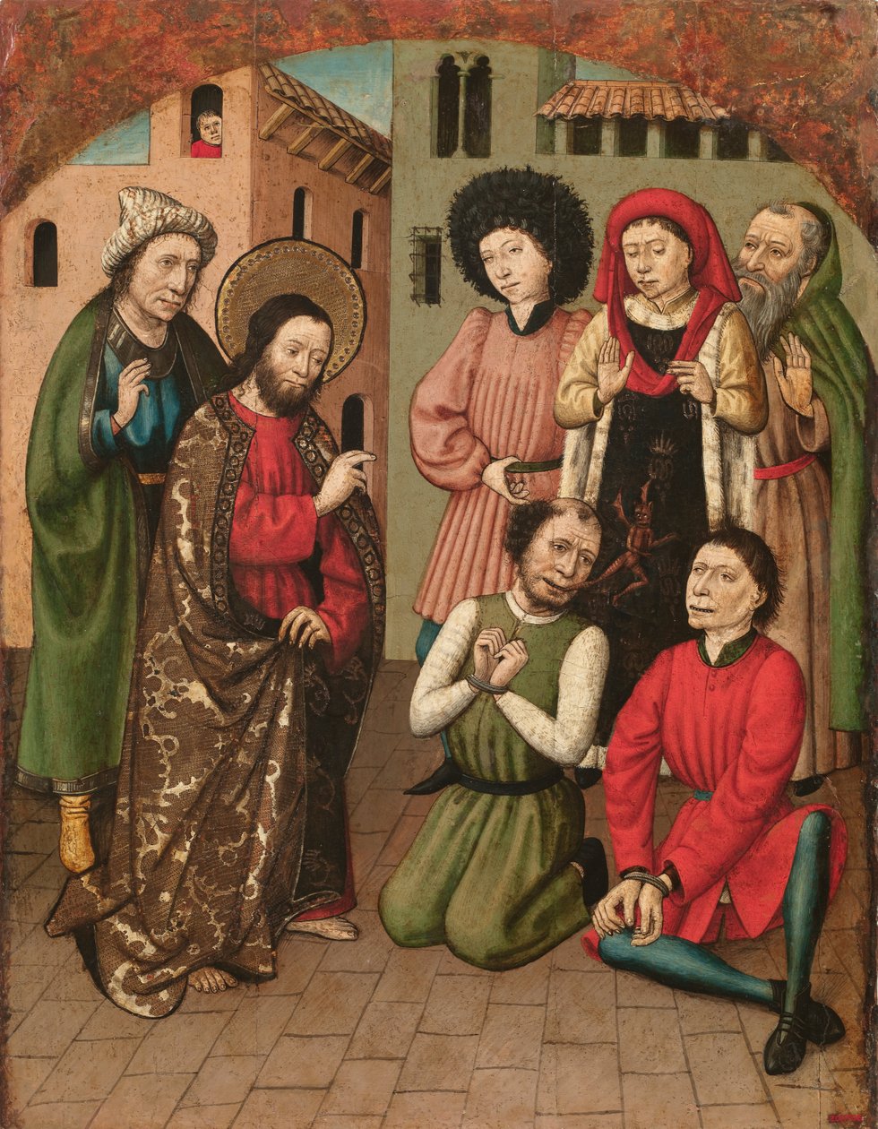 Pyhä Bartholomewin pakkosiirtolaisuus tekijältä Master of Saint Bartholomew