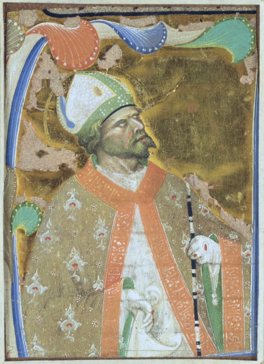 Piispa pyhimys tekijältä Master of San Michele of Murano