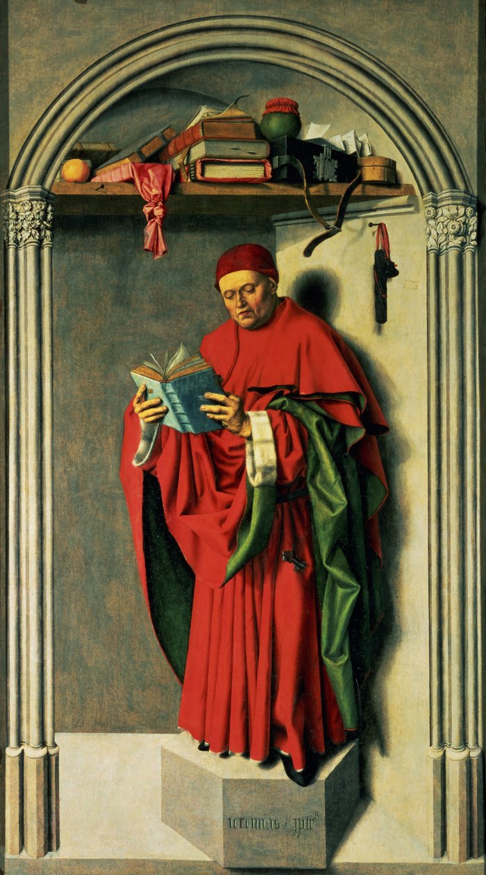 Profeetta Jeremia, 1443-45 tekijältä Master of the Aix Annunciation