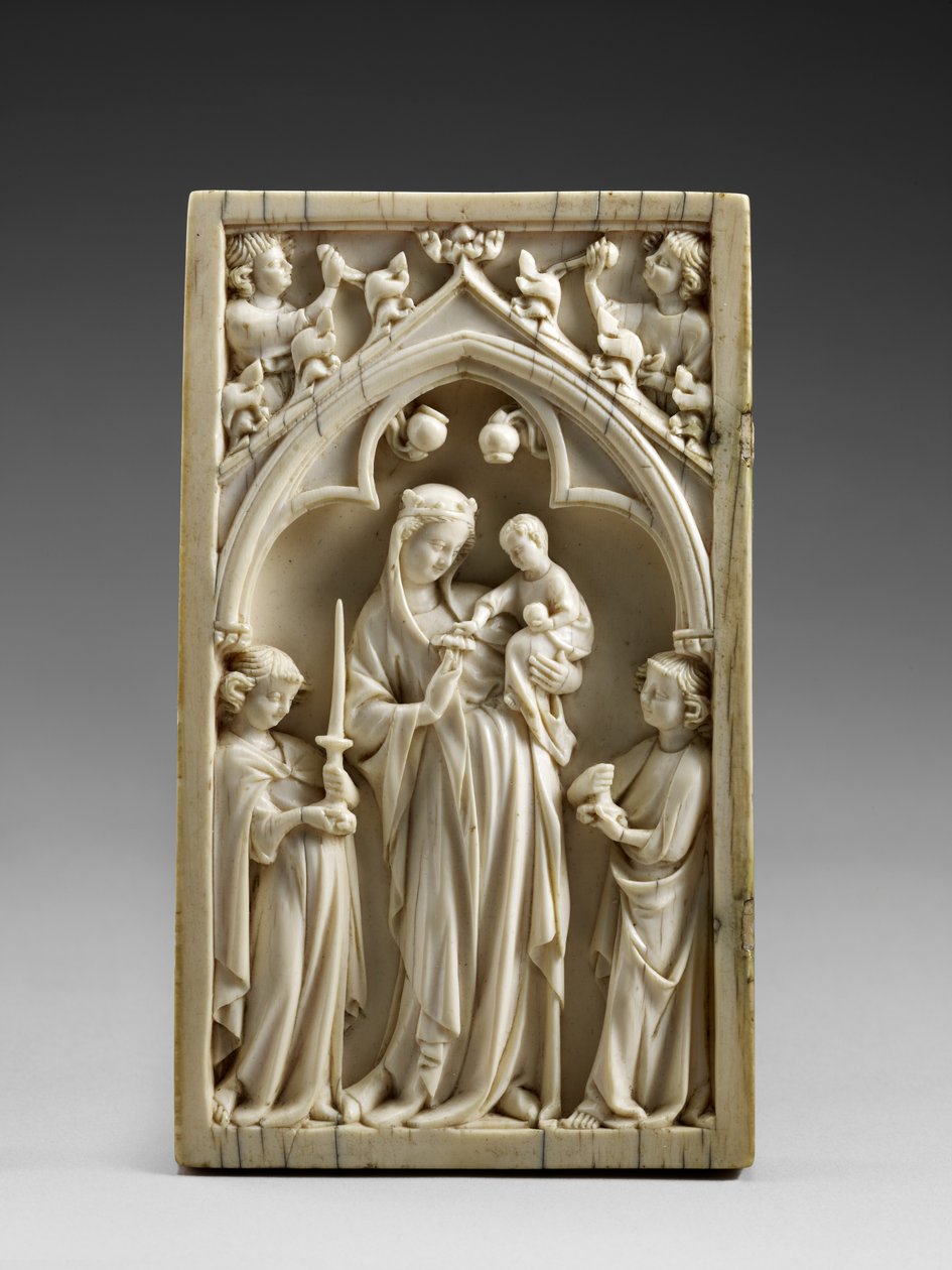 Huonekalut ja erilaiset esineet 1100- ja 1300-luvuilta tekijältä Master of the Berlin Triptych Master of the Berlin Triptych