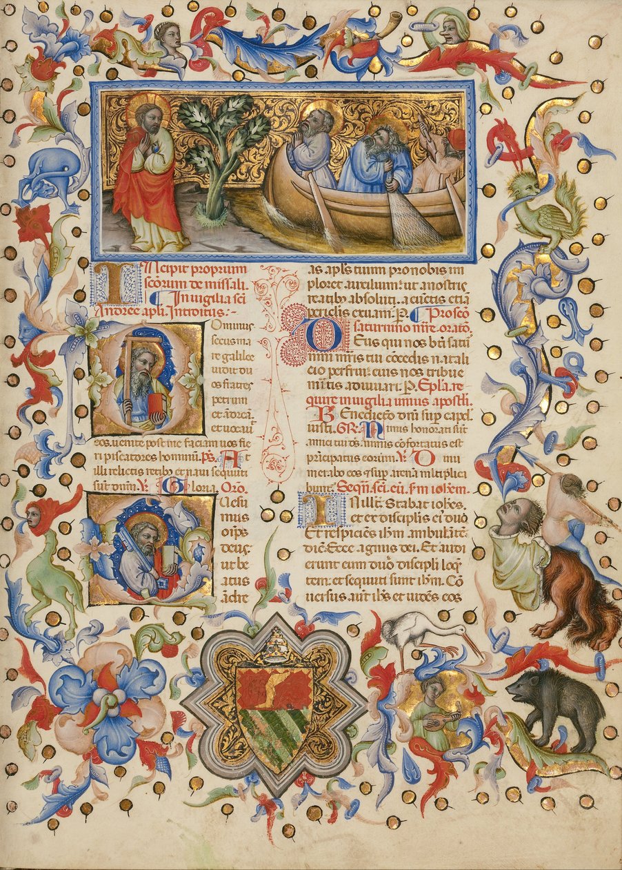 Missal tekijältä Master of the Brussels Initials