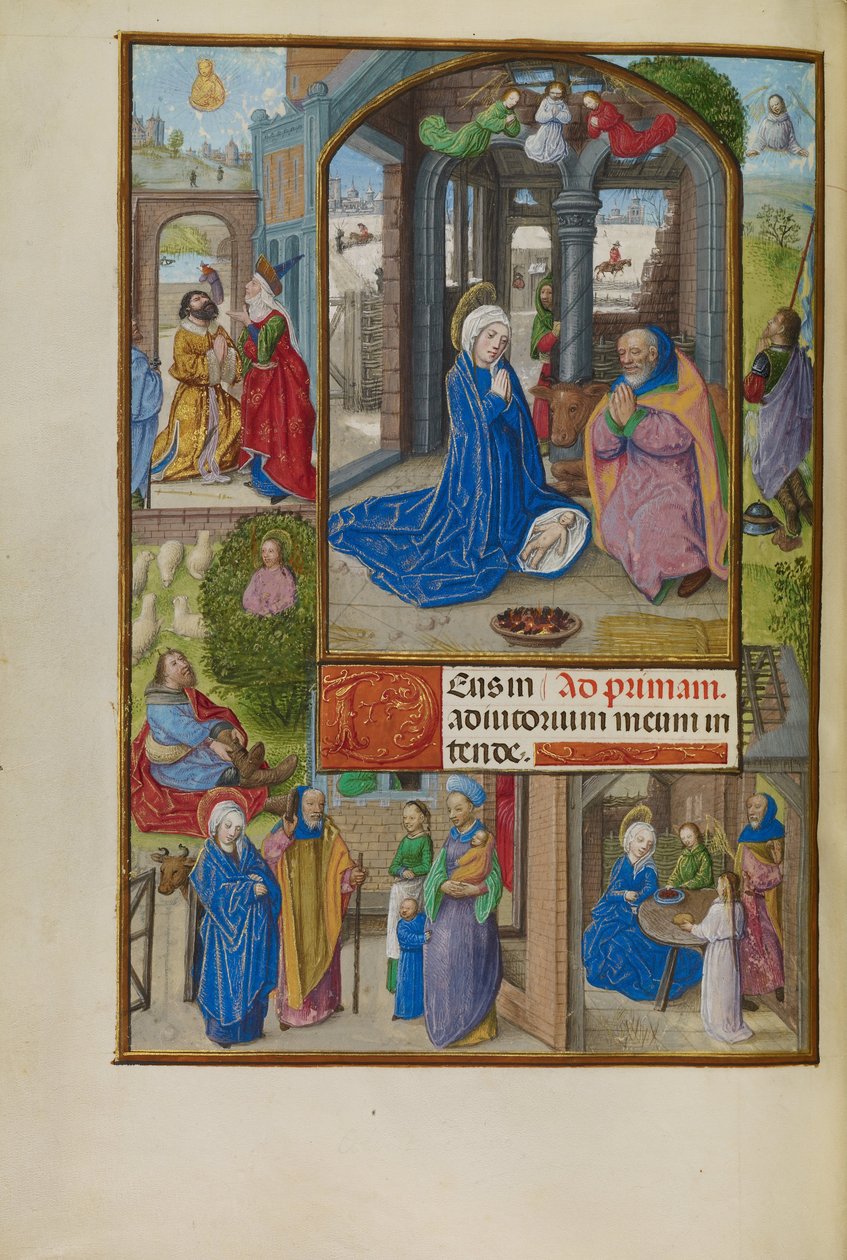 Syntymäjumalanpalvelus tekijältä Master of the Dresden Prayer Book