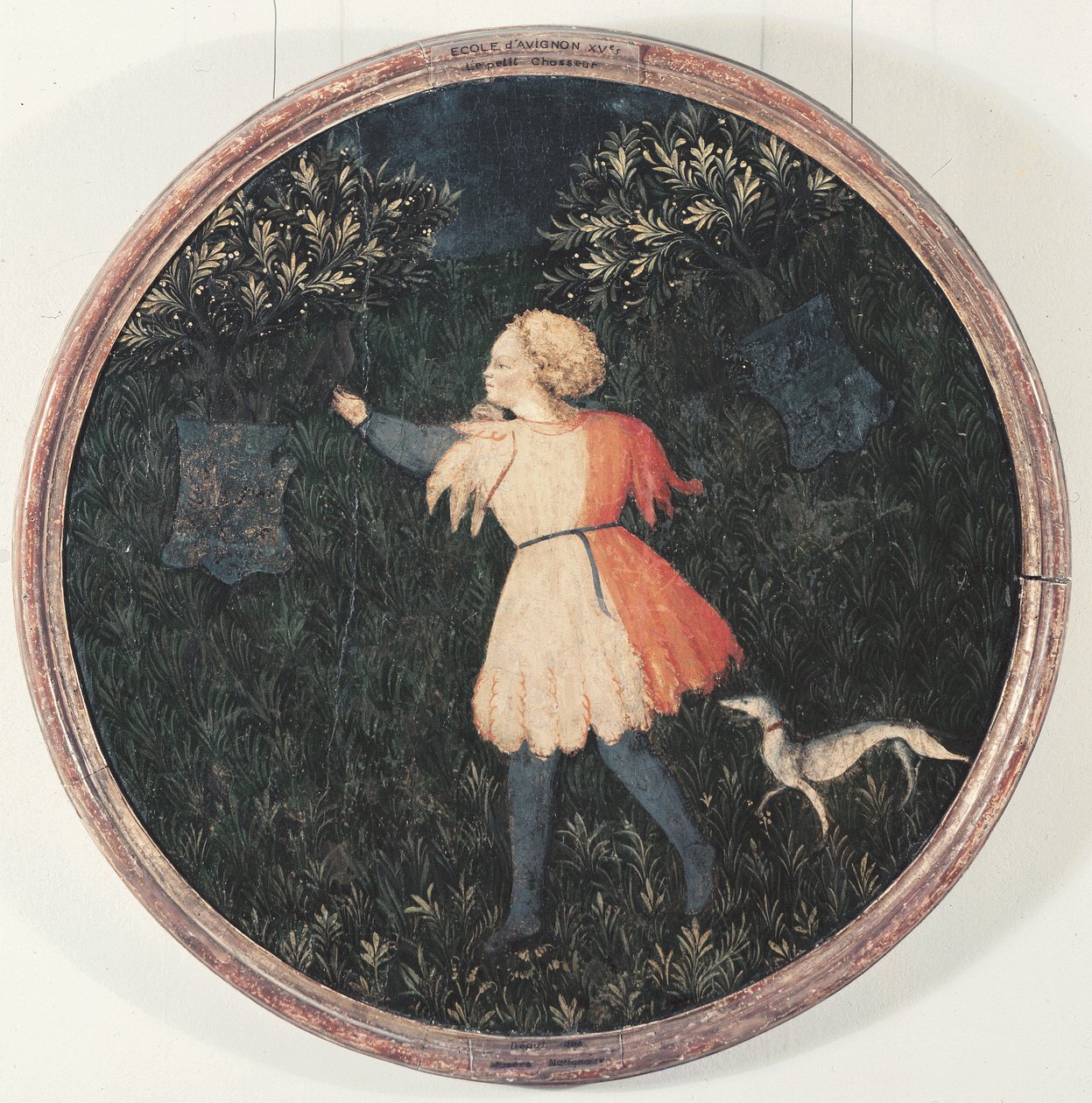 Nuori haukkametsästäjä, Firenzen koulu tekijältä Master of the Judgement of Paris