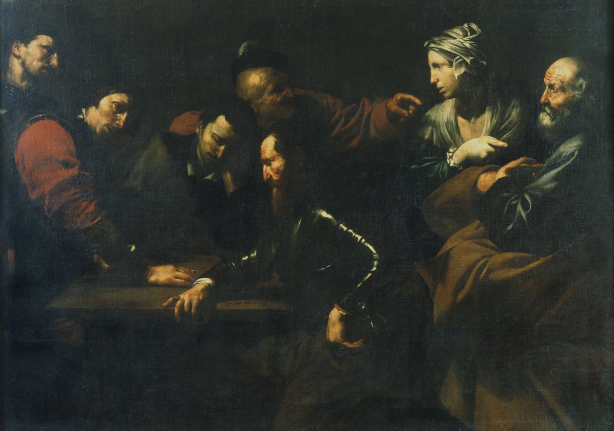 Pietarin kieltäminen tekijältä Master of the Judgment of Solomon