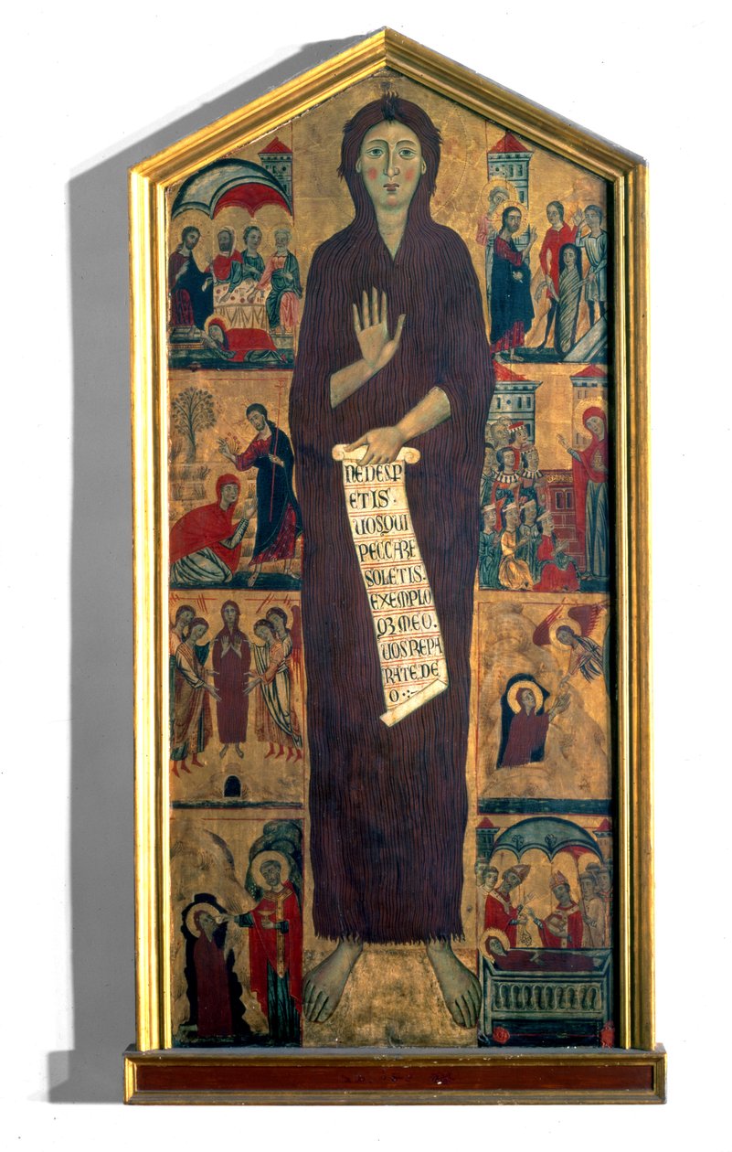 Pyhä Maria Magdaleena ja kahdeksan kohtausta elämästään (paneeli) tekijältä Master of the St. Mary Magdalene