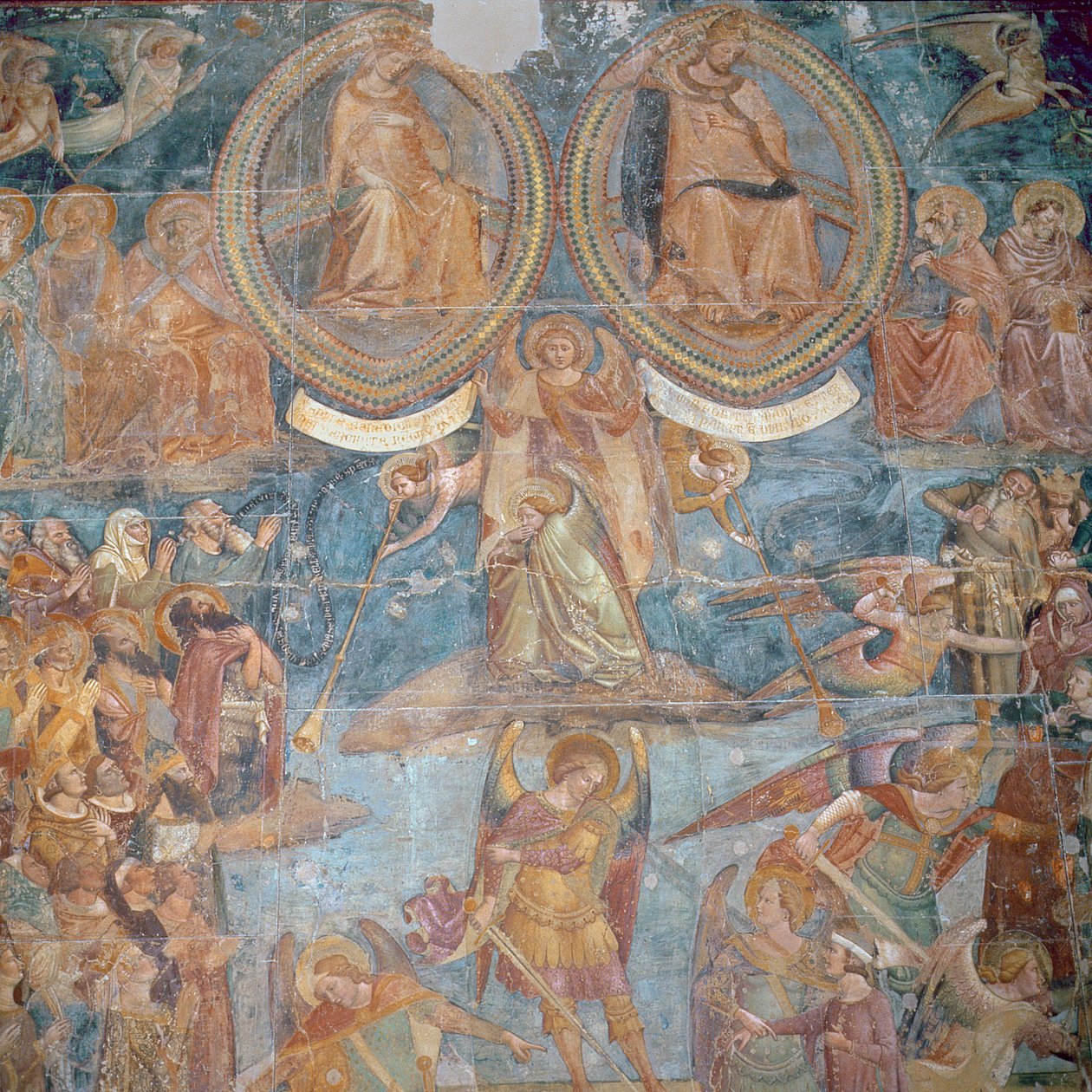 Viimeinen tuomio, n. 1360-1380 tekijältä Master of the Triumph of Death