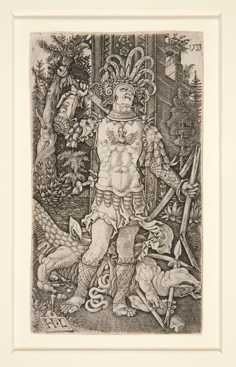 St. George tappaa lohikäärmeen tekijältä Master H. L.