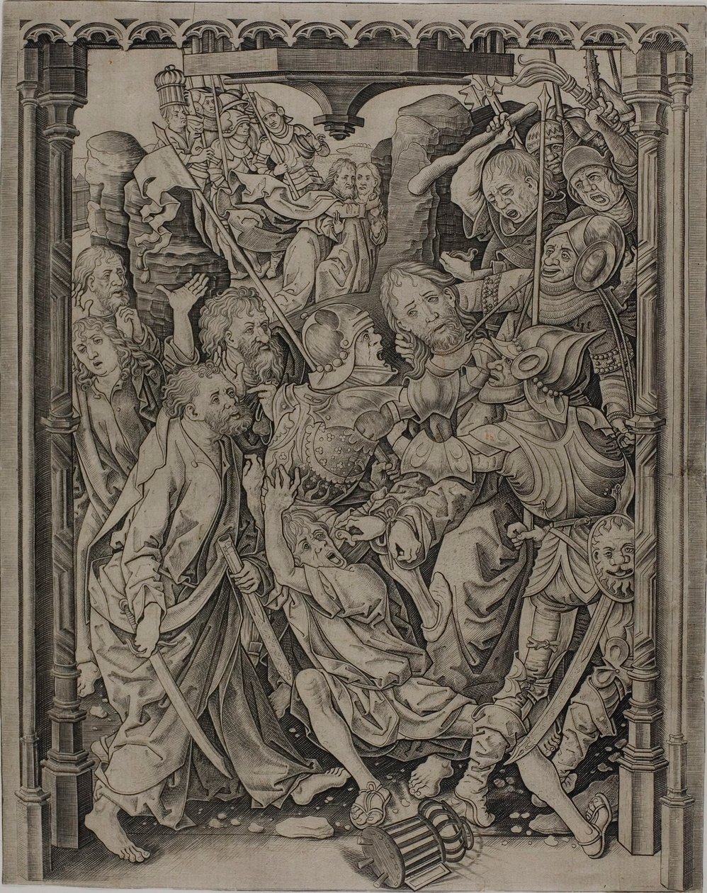Kristus vangittiin tekijältä Master I.A.M. of Zwolle