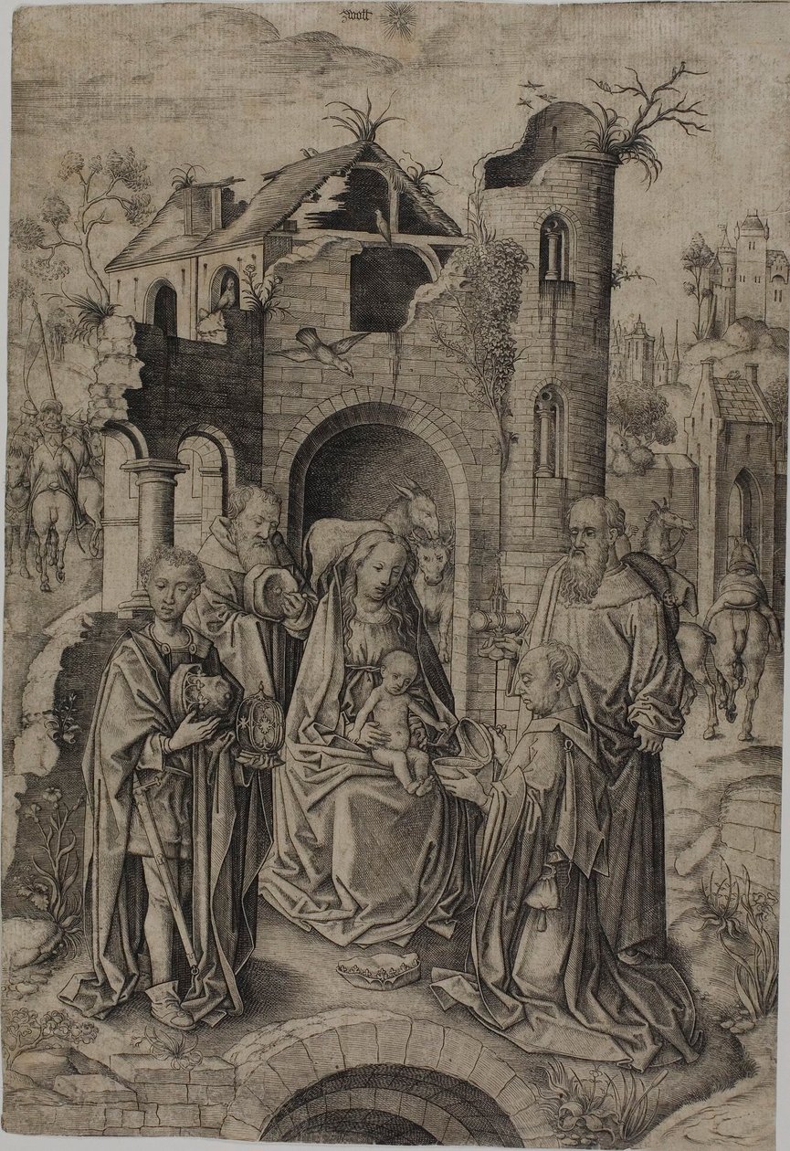 Maagien palvonta tekijältä Master I.A.M. of Zwolle