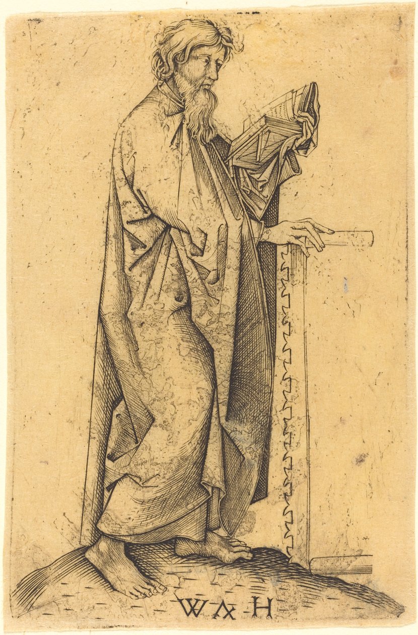 Apostoli Simon tekijältä Master WH after Martin Schongauer