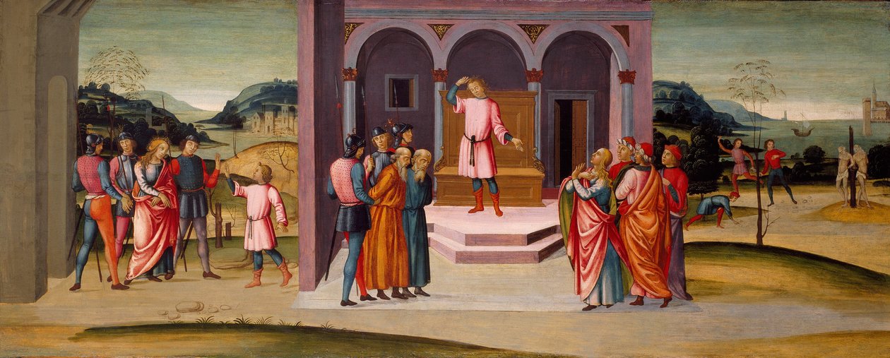 Daniel pelastaa Susannan, Danielin tuomion ja vanhinten teloituksen tekijältä Master of Apollo and Daphne