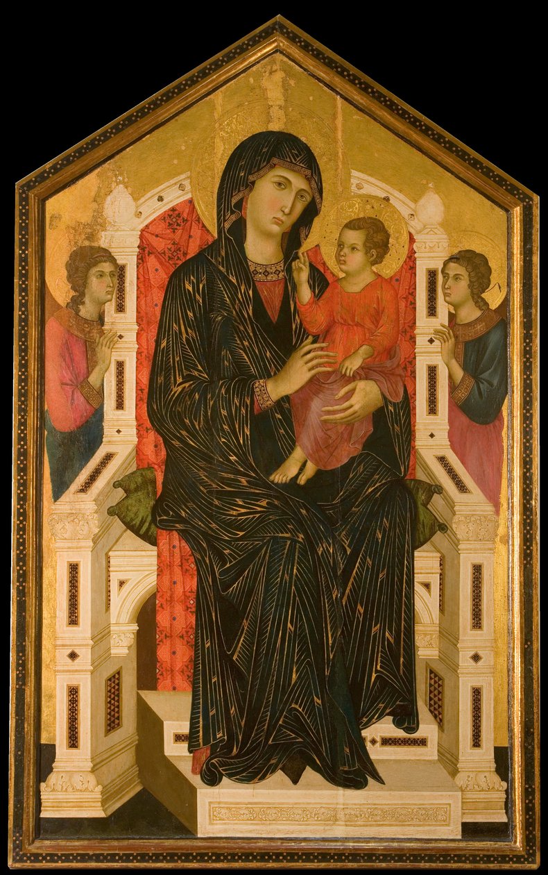 Maestà, 1200-luvun toinen puoli tekijältä Master of Badia a Isola