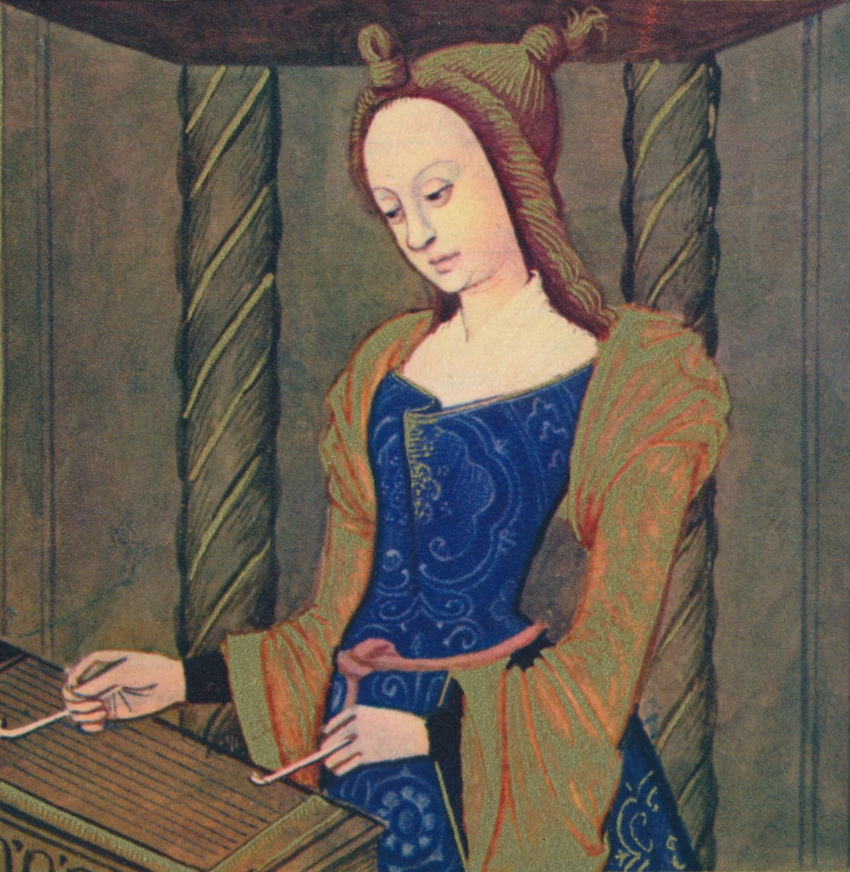 "Cassander - Priamuksen tytär", 1403, 1939 tekijältä Master of Berry