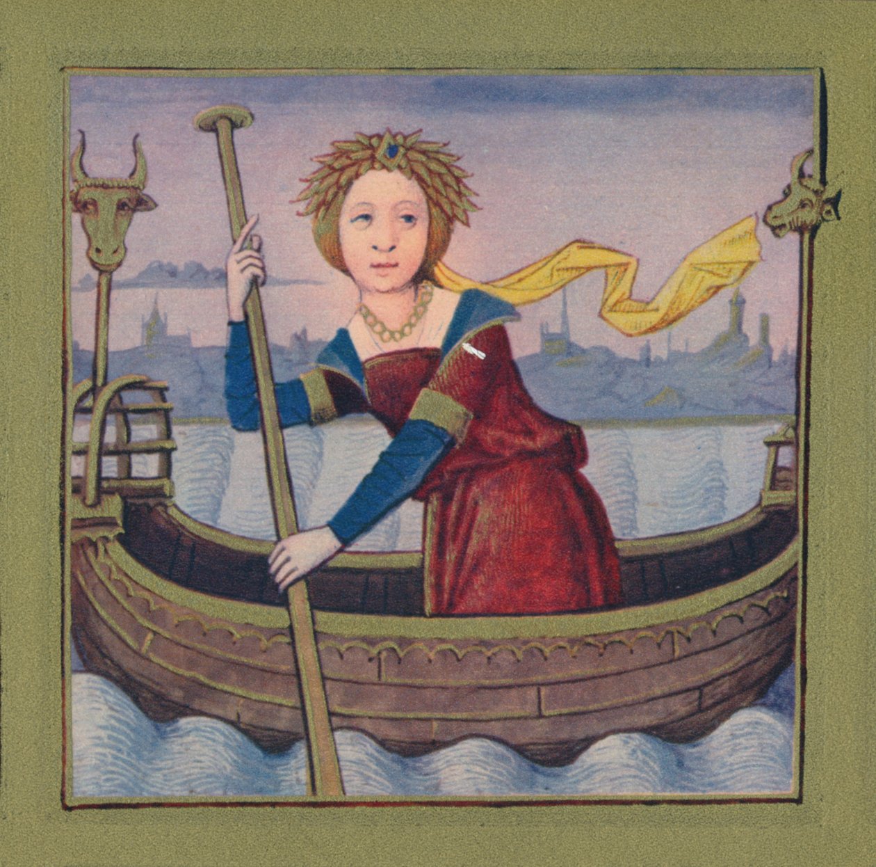 "Isis - Egyptin kuningatar", 1403, 1939 tekijältä Master of Berry