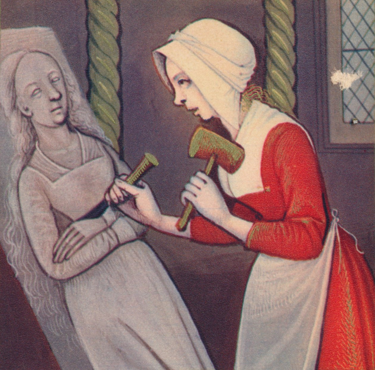 "Marcia - Perpetual Virgin", 1403, 1939 tekijältä Master of Berry