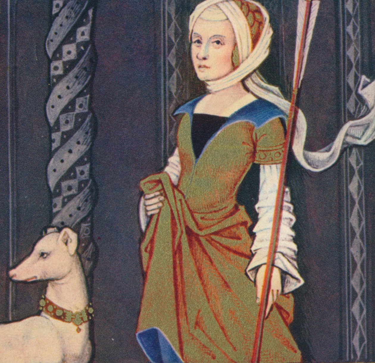 "Semiramis - Assyrian kuningatar", 1403, 1939 tekijältä Master of Berry