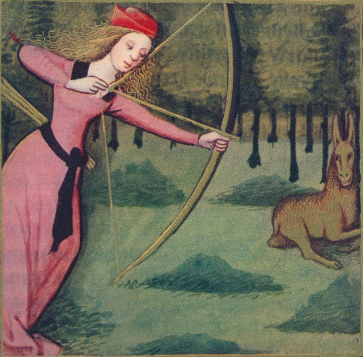 "Zenobia - Palmyran kuningatar", 1403, 1939 tekijältä Master of Berry