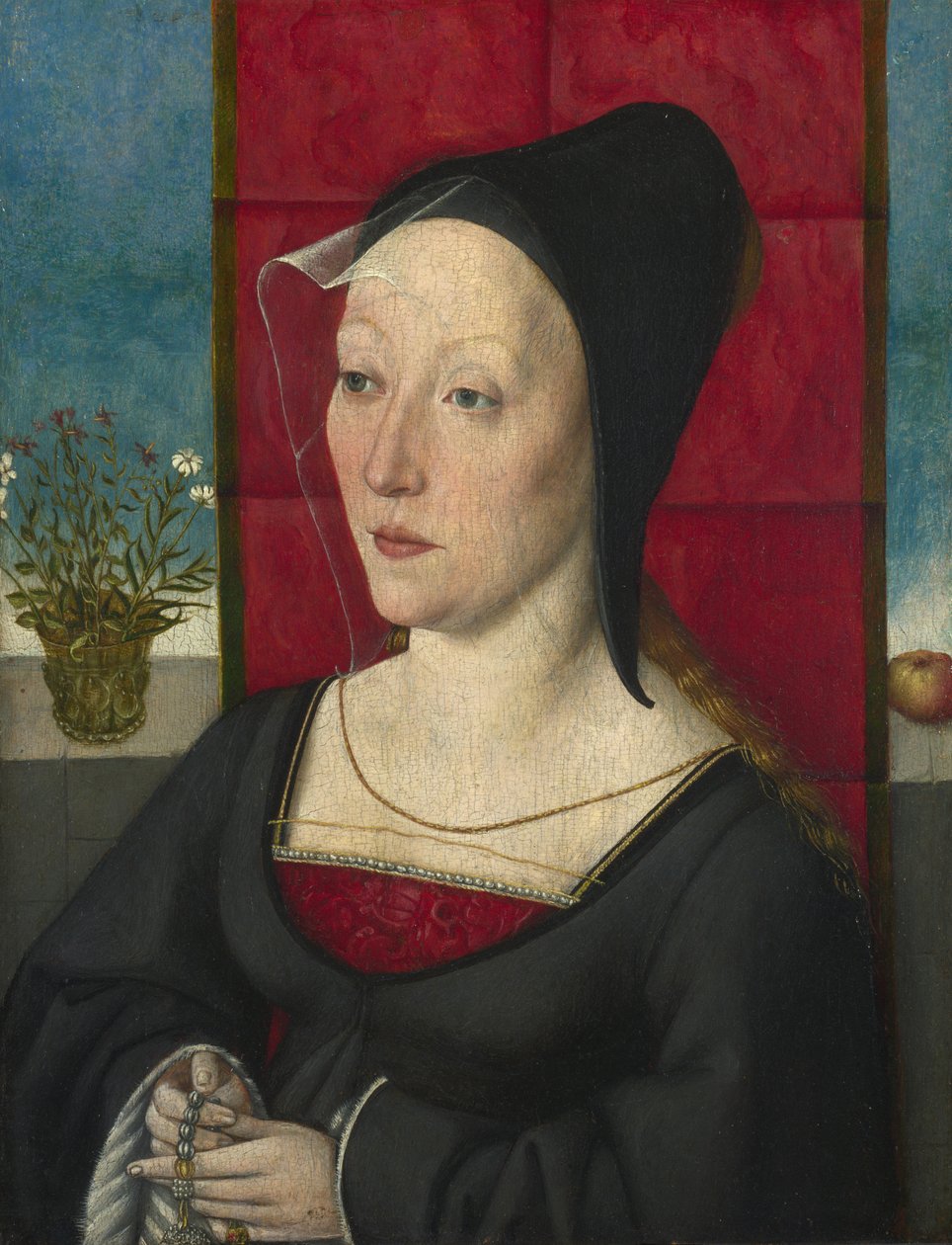 Naisen muotokuva, c. 1495 tekijältä Master of Cologne