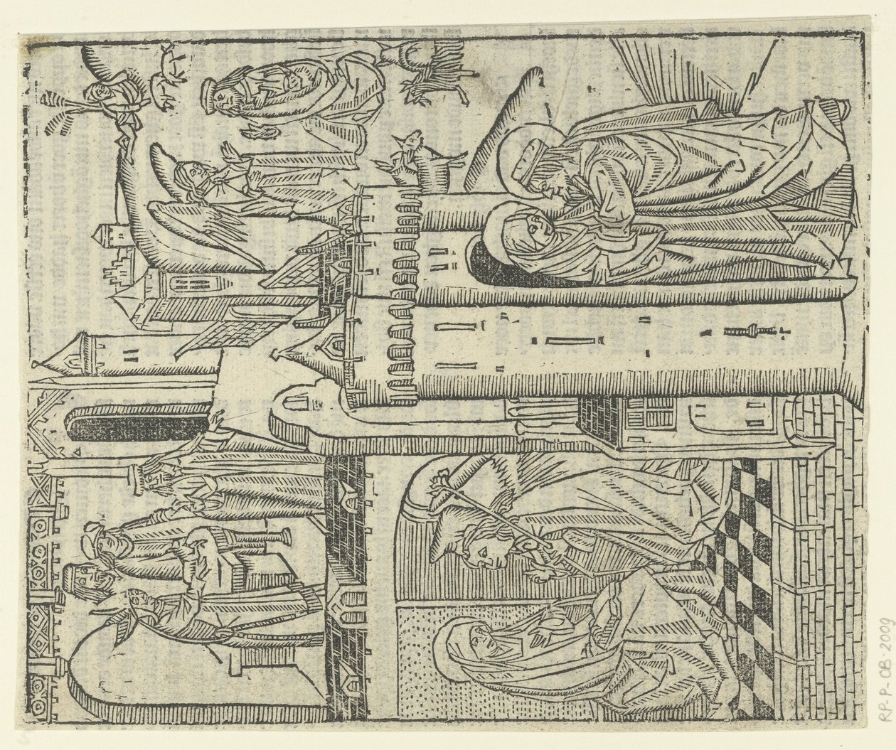 Annan ja Joakimin historia tekijältä Master of Delft (attributed to)