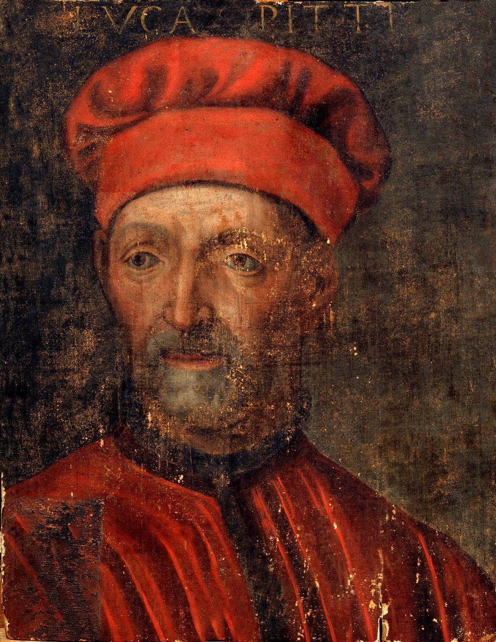 "Luca Pittin muotokuva", 1500-luvun alku tekijältä Master of Florence