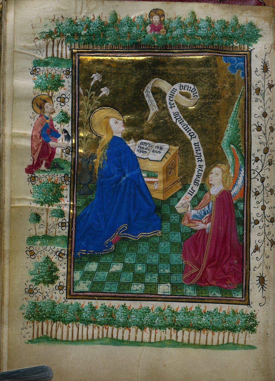 Tuntikirja Utrechtin käyttö, n. 1460-1465. tekijältä Master of Gijsbrecht van Brederode