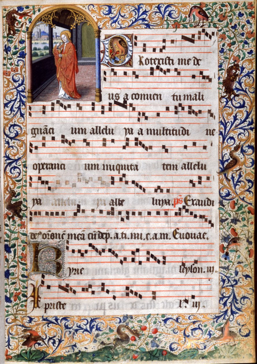 Pyhä Johannes tekijältä Master of Jacques de Besançon
