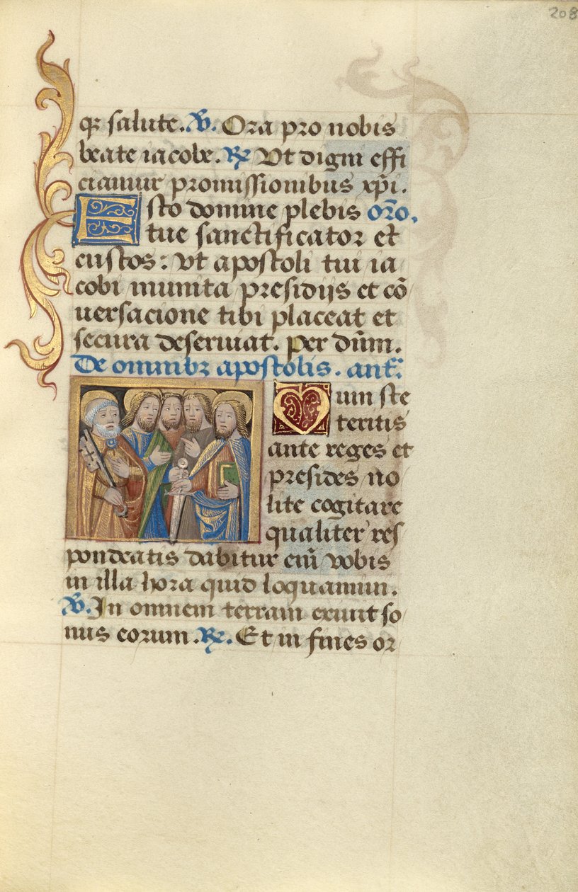 Kaikki apostolit tekijältä Master of Jacques de Besançon
