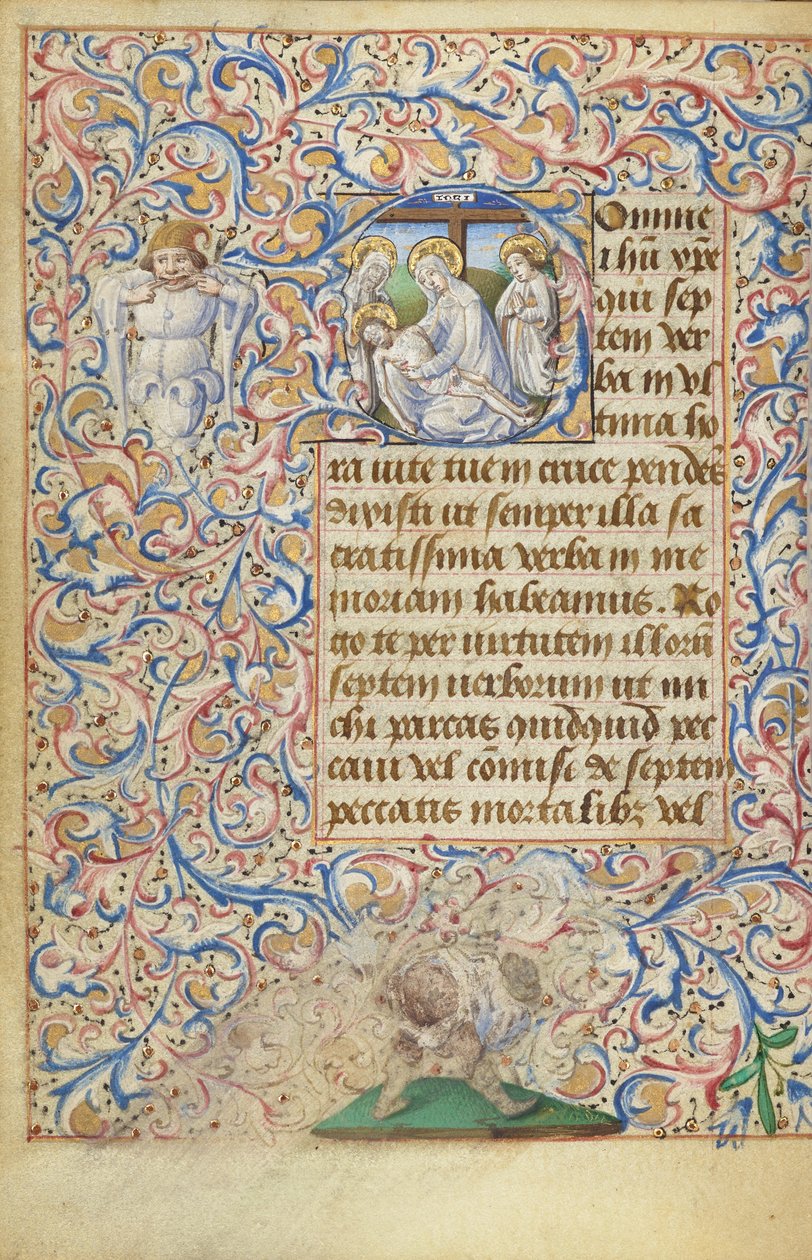Alkuperäinen D: Valitusvirsi tekijältä Master of Jean Rolin II (Hand B)