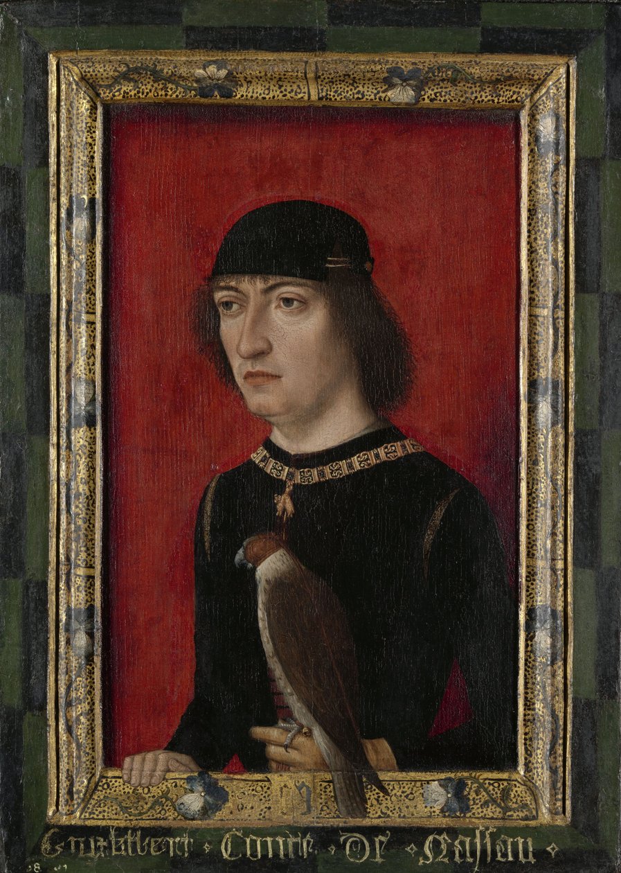 Nassaun kreivin Engelbert II:n muotokuva tekijältä Master of Portraits of Princes