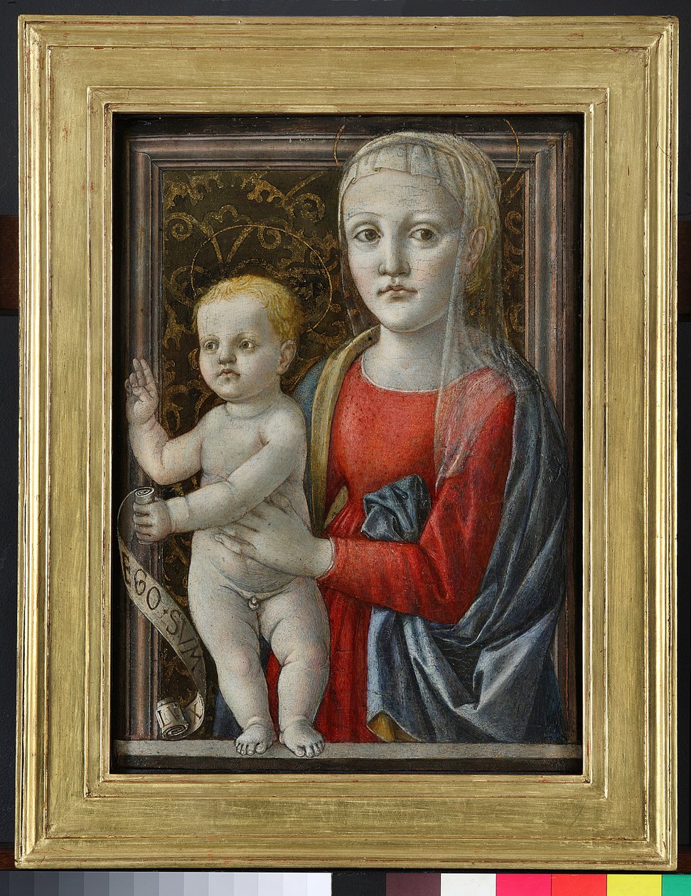 Madonna ja lapsi, 1440 - noin 1450 tekijältä Master of Pratovecchio