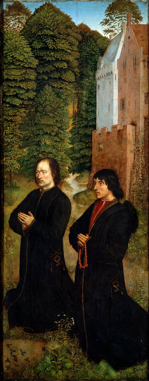 "Suutamiesten killan kaksi edustajaa", c1492-c1494 tekijältä Master of Saint Crispin and Crispinian