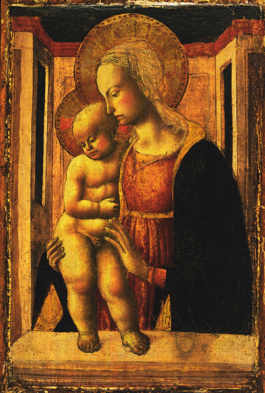 Madonna ja lapsi tekijältä Master of San Miniato