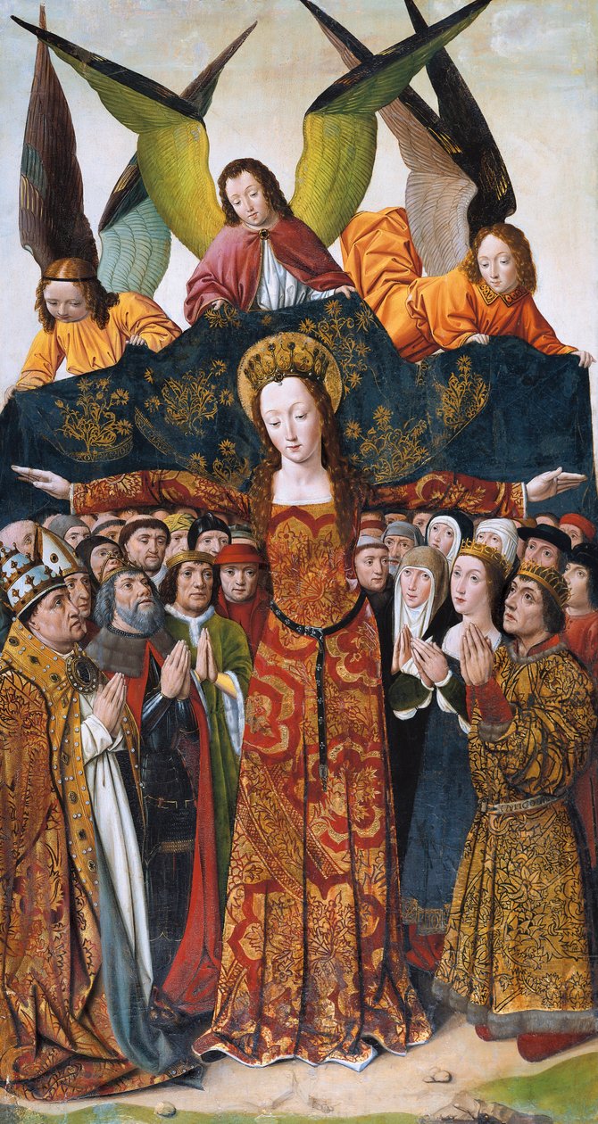 Armon neitsyt, Santa Maria del Campon mestarin maalaus tekijältä Master of Santa Maria del Campo