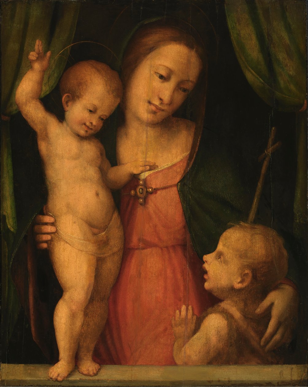 Madonna, n. 1500-1550. tekijältä Master of Serumido
