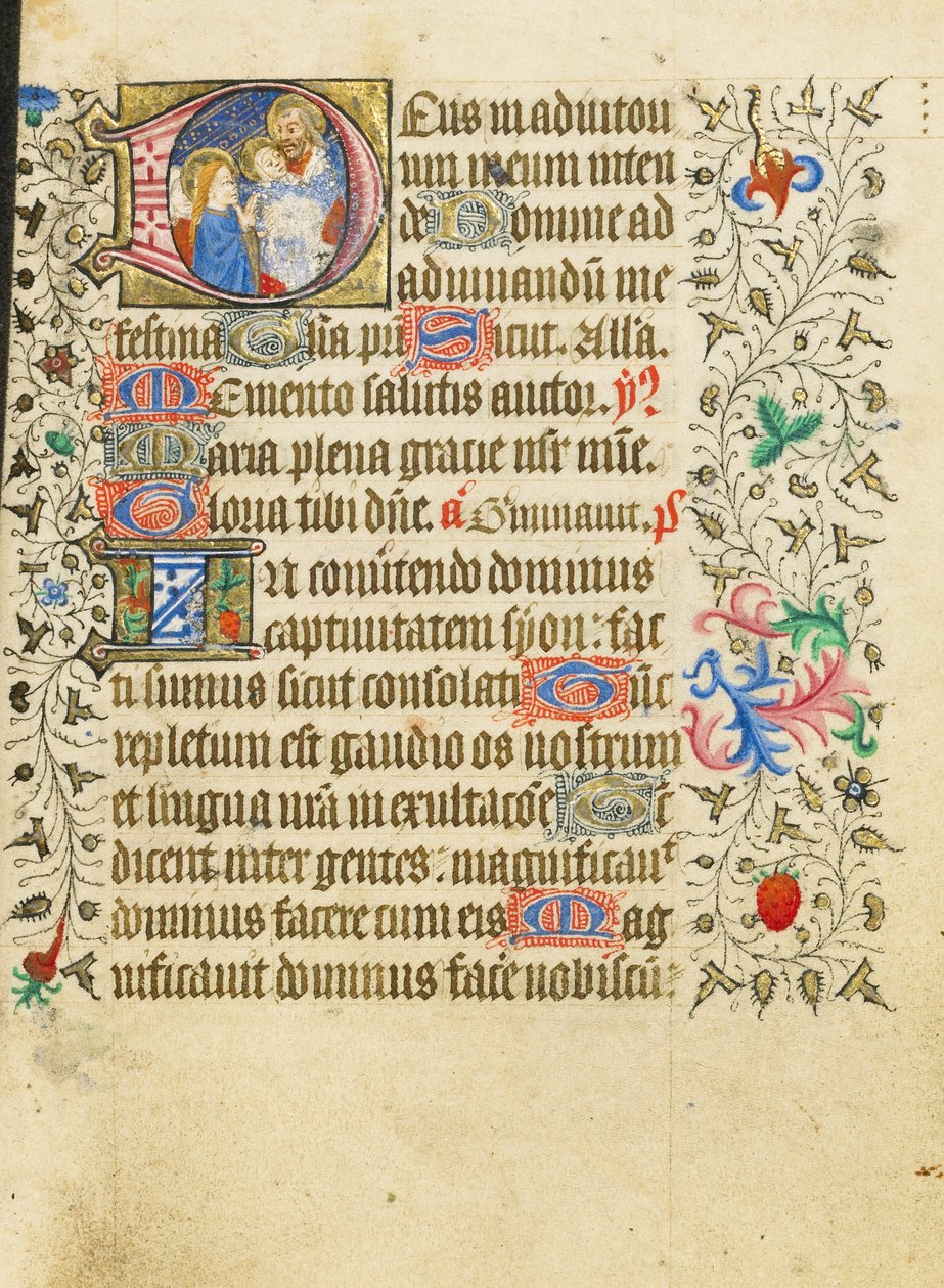 Alkuperäinen D: Esittely temppelissä tekijältä Master of Sir John Fastolf
