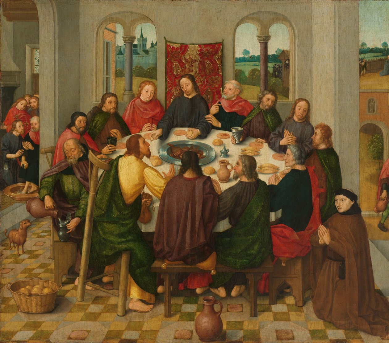 Viimeinen ehtoollinen tekijältä Master of the Amsterdam Death of