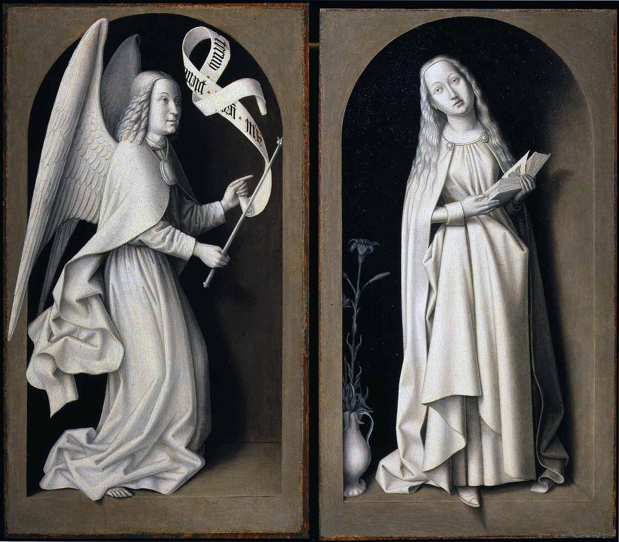 Ilmoitus, 1489 tekijältä Master of the Baroncelli Portraits