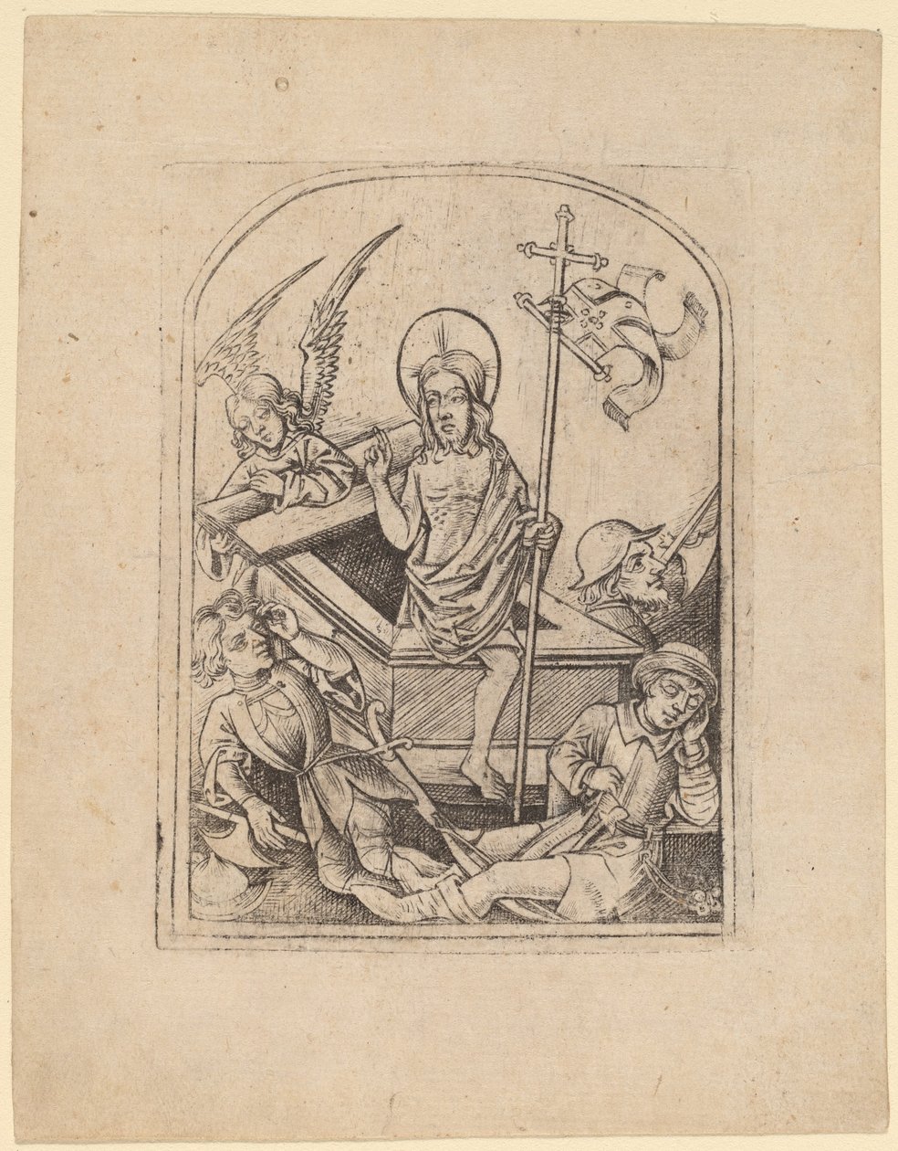 Ylösnousemus tekijältä Master of the Boccaccio Illustrations