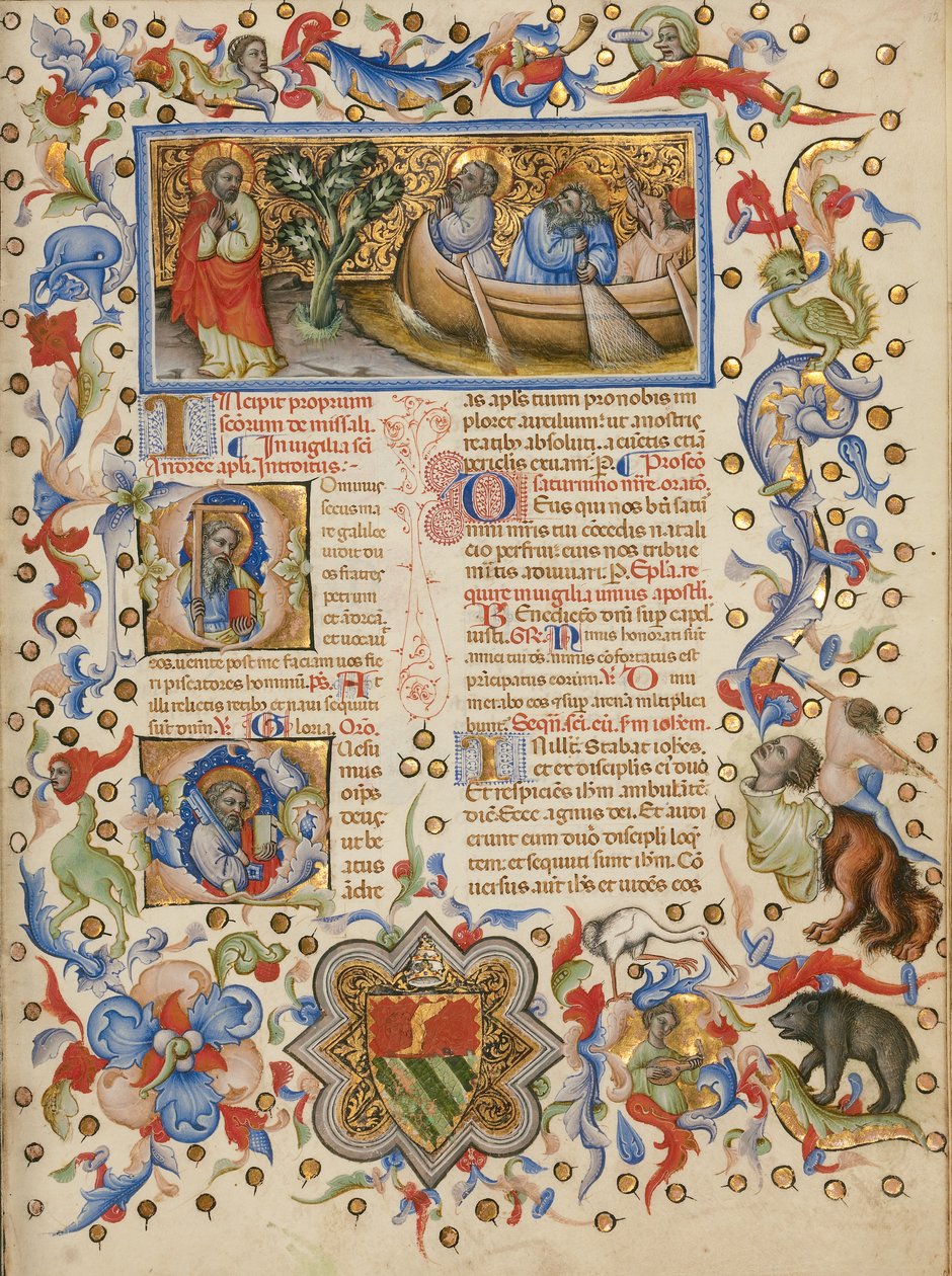 Missal tekijältä Master of the Brussels Initials