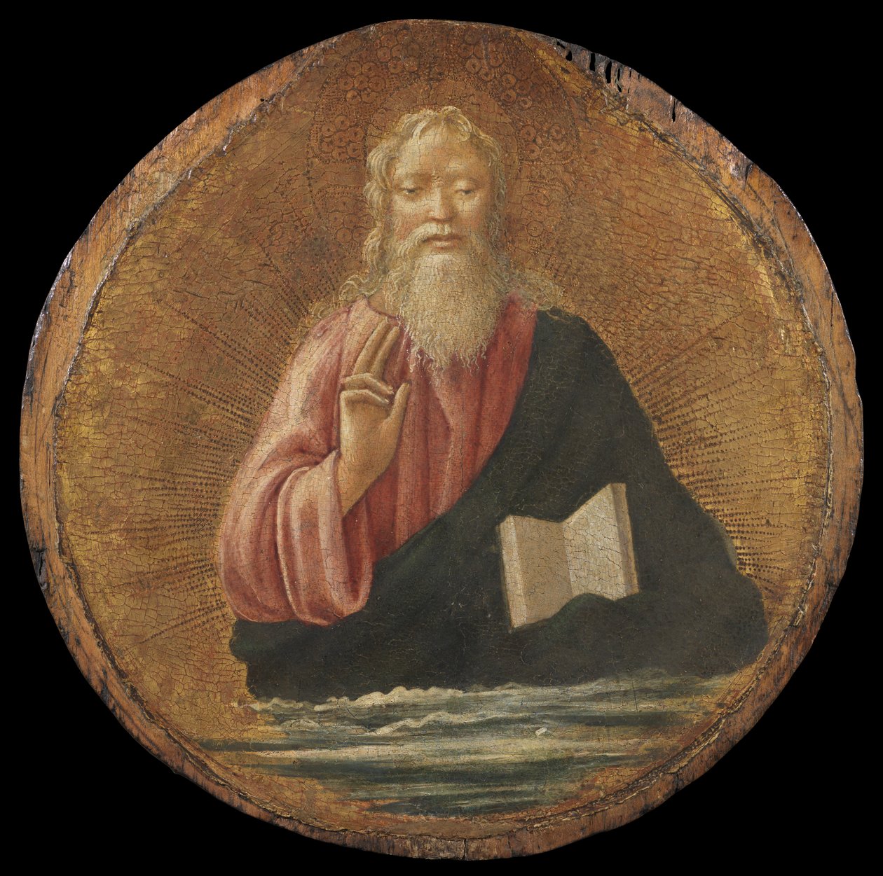 Isä Jumala, n. 1440-1450 tekijältä Master of the Castello Nativity