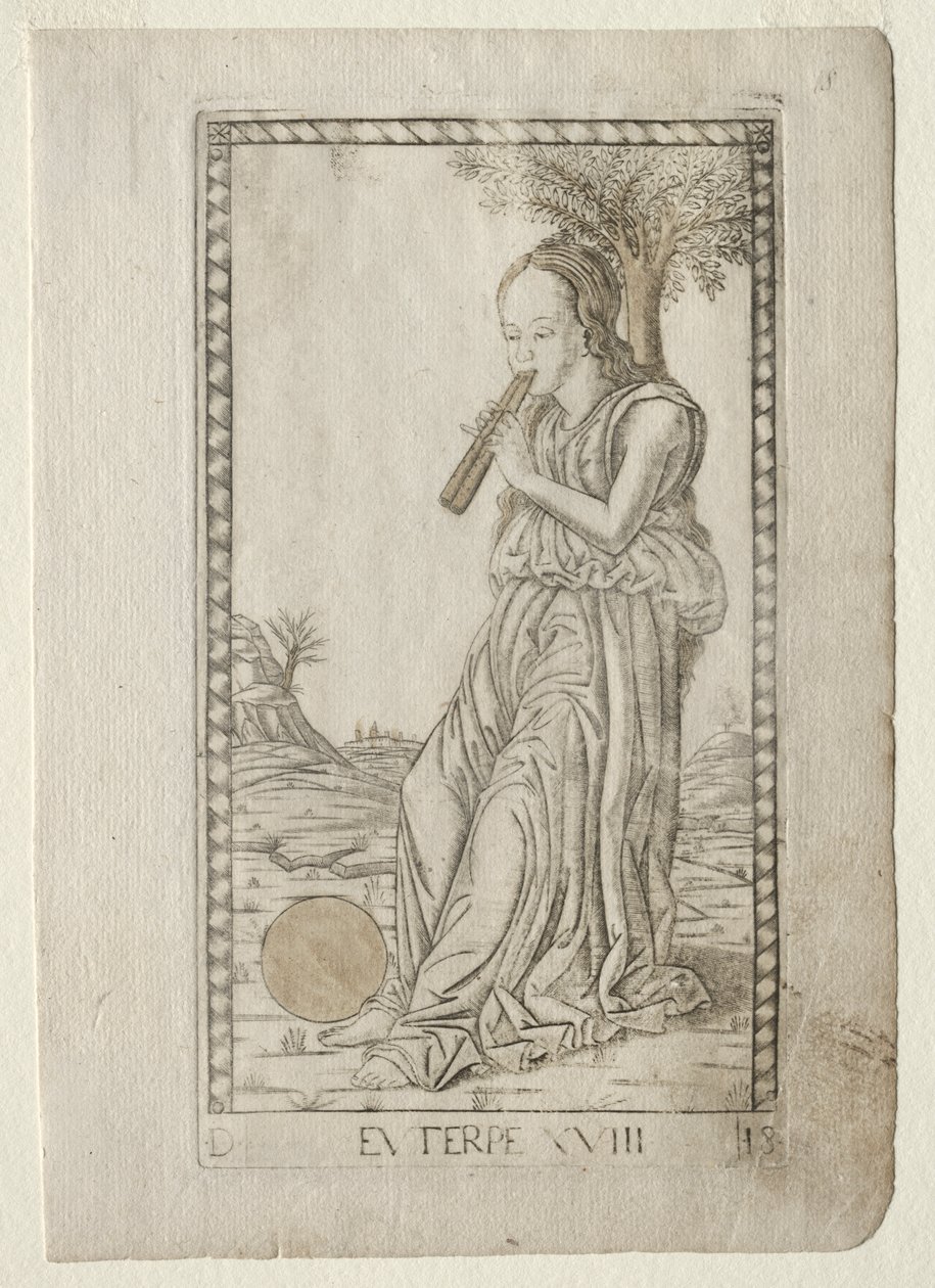 Euterpe (musiikki, lyriikka) (Tarocchi-sarjasta D: Apollo and the Muses, #18) tekijältä Master of the E Series Tarocchi